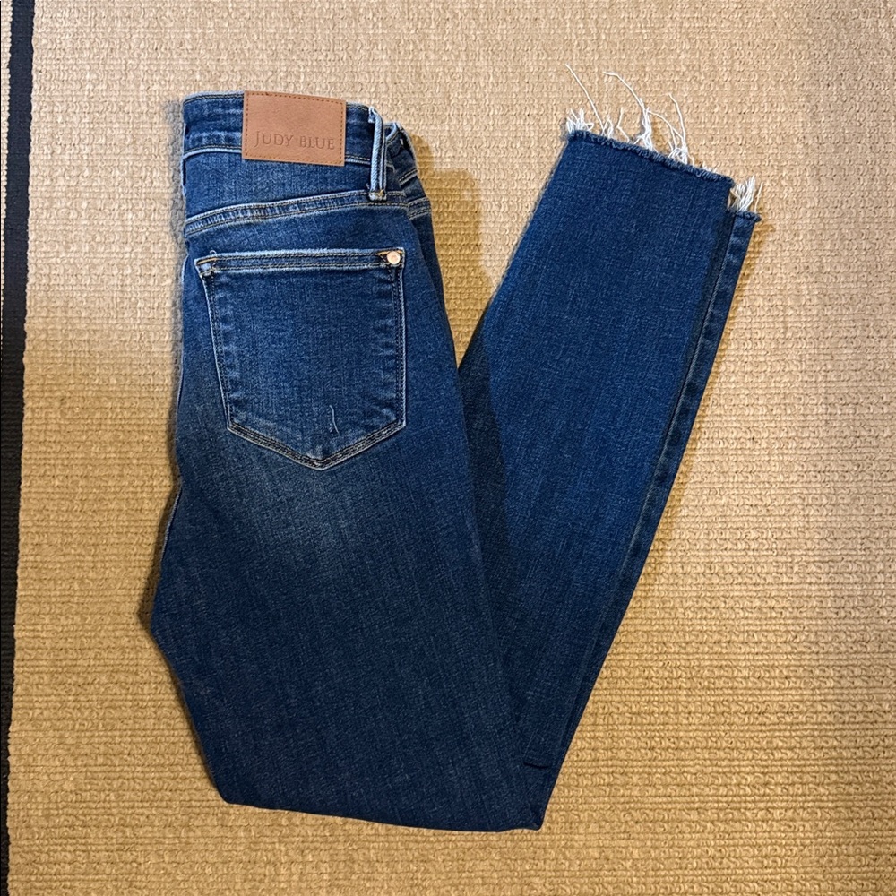 Judy Blue Women's Skinny Jeans - Dark Blue